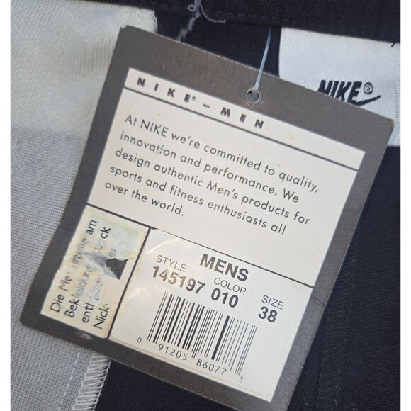 Nike Mens Black Athletic 3.5" Shorts 38 Elastic Waistband NEW NWT - Picture 3 of 10